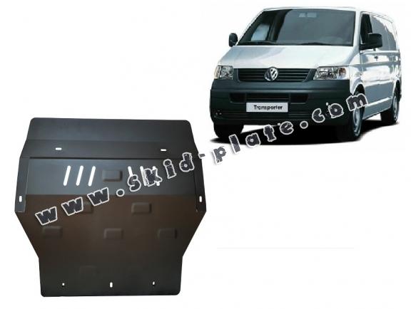 Steel skid plate for Volkswagen Transporter T5