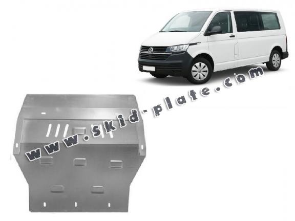 Galvanized steel skid plate for Volkswagen Transporter T6.1Caravelle