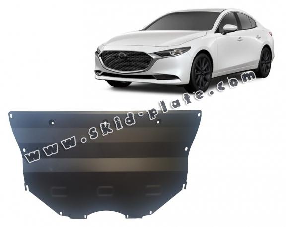Steel skid plate for Mazda 3