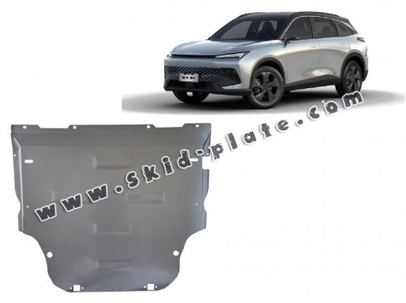 Aluminum skid plate for BAIC Beijing X55