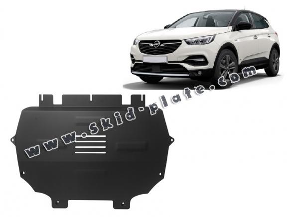 Steel skid plate for Opel Grandland X