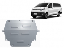 Aluminium skid plate for Citroen Jumpy