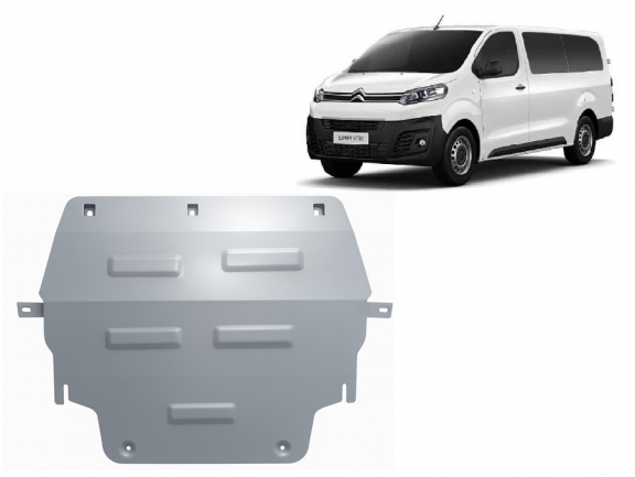 Aluminium skid plate for Citroen Jumpy