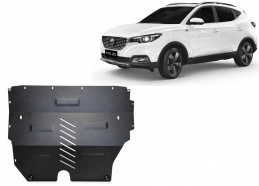 Steel skid plate for MG ZS