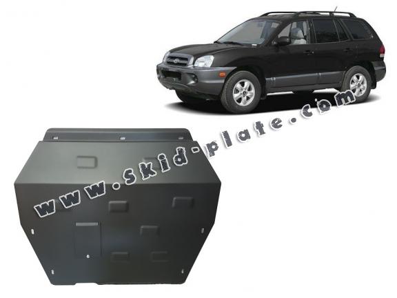 Steel skid plate for Hyundai Santa Fe