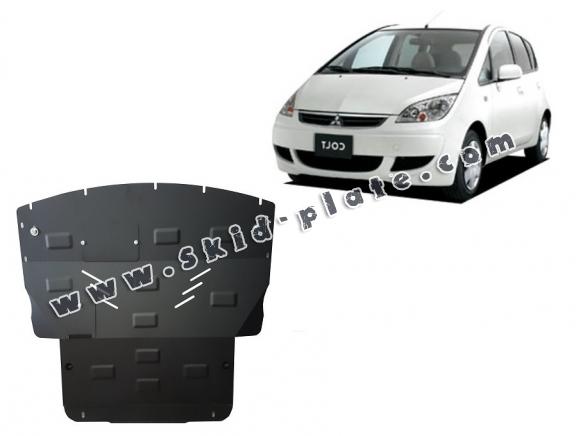 Steel skid plate for Mitsubishi Colt
