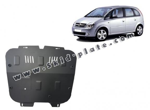 Steel skid plate for Opel Meriva