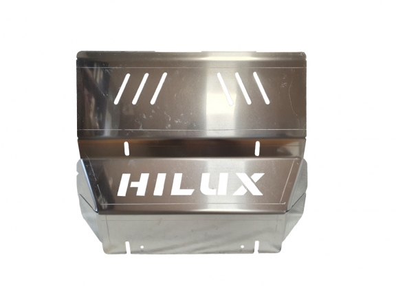 Aluminum radiator skid plate for Toyota Hilux Revo