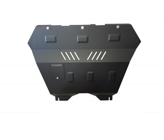 Steel skid plate for the protection of the engine and the gearbox for Fiat Scudo