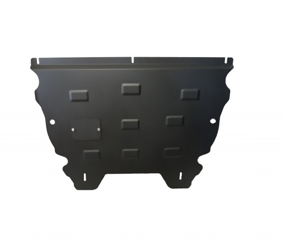 Steel skid plate for the protection of the engine and the gearbox for Ford Edge