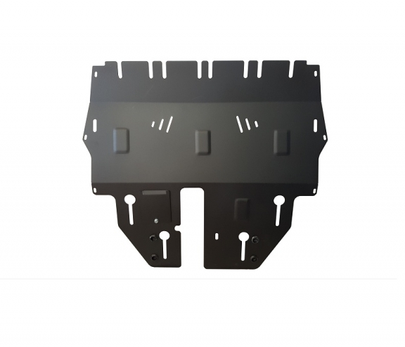 Steel skid plate for Skoda Roomster