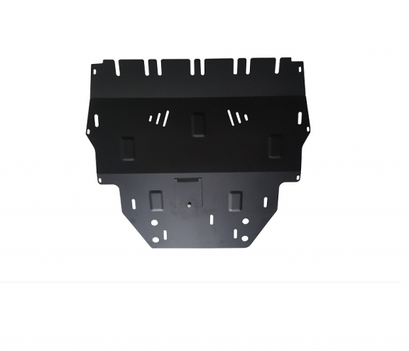 Steel skid plate for Audi A2