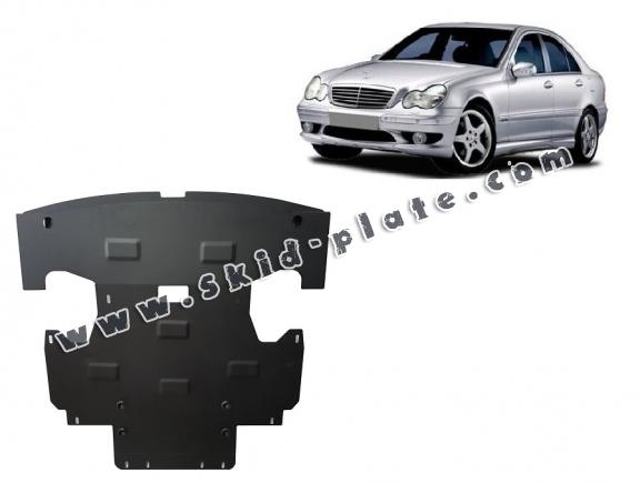 Steel skid plate for Mercedes C-Classe