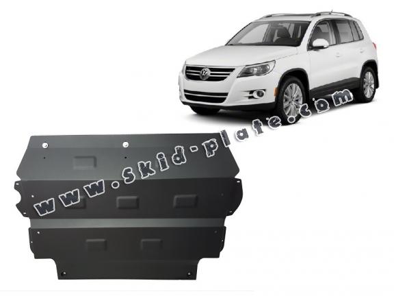 Steel skid plate for VW Tiguan