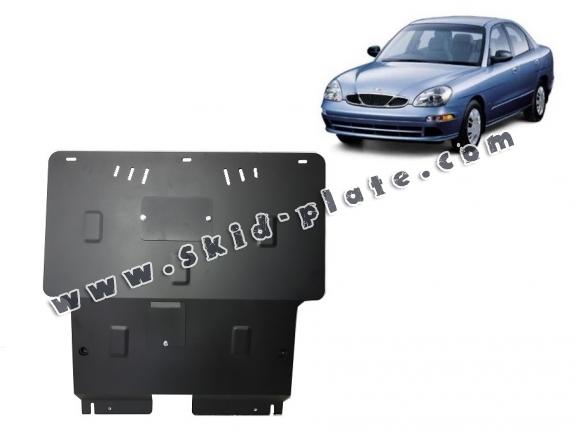 Steel skid plate for Daewoo Nubira