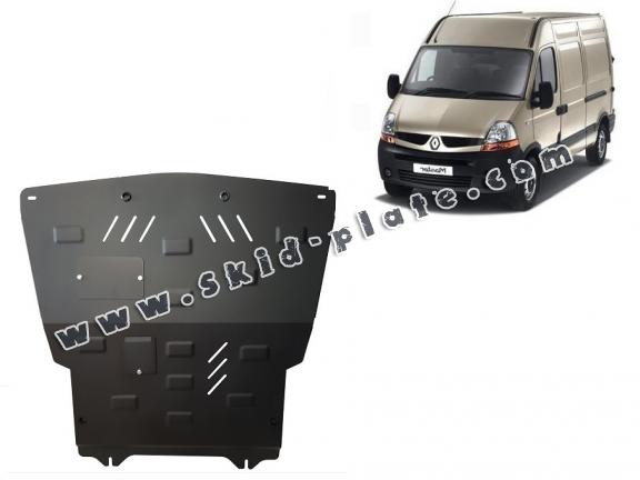Steel skid plate for Renault Master 2