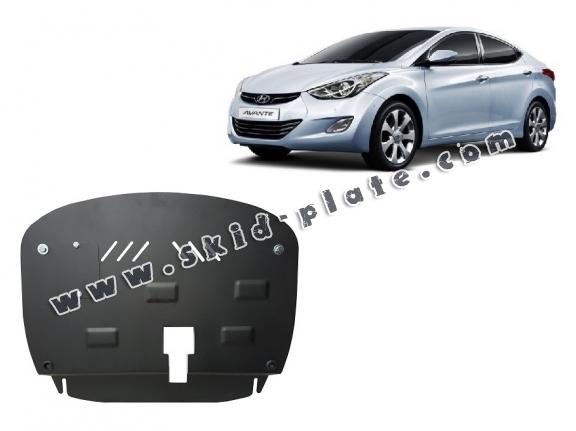 Steel skid plate for Hyundai Elantra 2