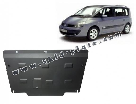 Steel skid plate for Renault Espace 4