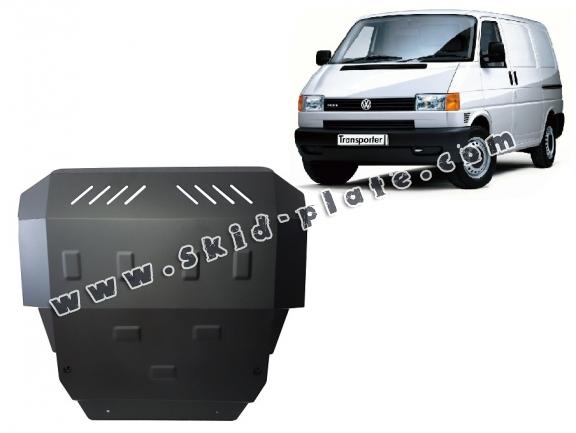 Steel skid plate for VW Transporter T4