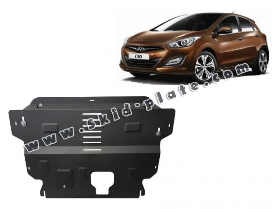 Steel skid plate for Hyundai i30