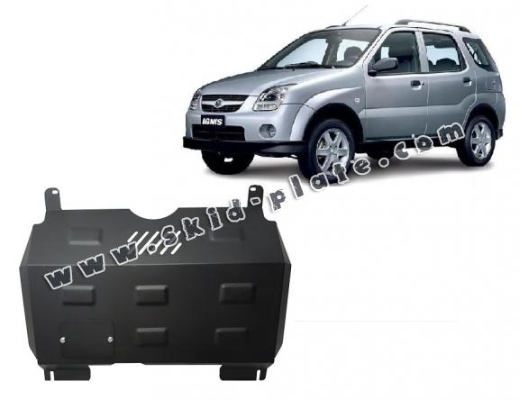 Steel skid plate for the protection of the engine and the gearbox for Suzuki Ignis