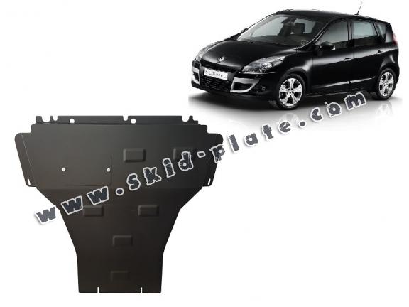 Steel skid plate for Renault Scenic 3