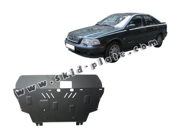 Steel skid plate for Volvo S40
