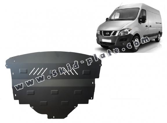 Steel skid plate for Nissan Interstar
