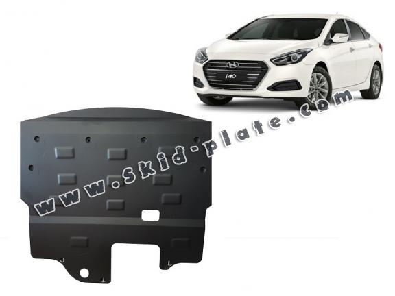 Steel skid plate for the protection of the engine and the gearbox for Hyundai i40