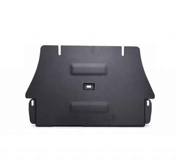 Steel catalytic converter guard for Kia Sportage