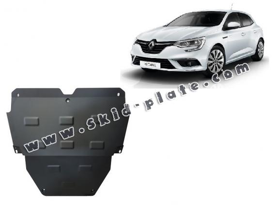 Steel skid plate for Renault Megane 4