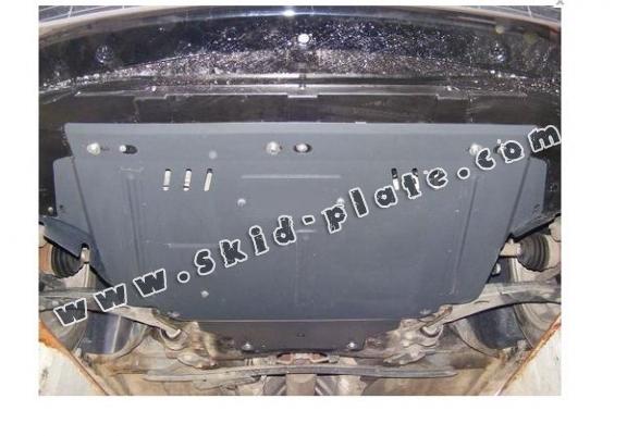 Steel skid plate for Volvo C30