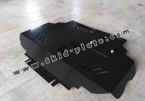 Steel skid plate for Nissan Navara NP300