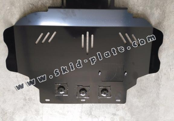 Steel skid plate for Nissan Navara NP300