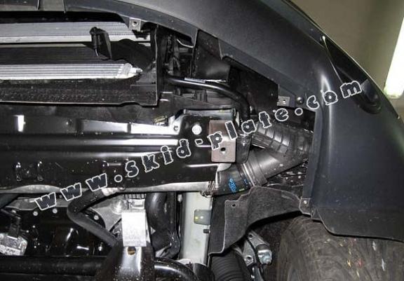 Steel skid plate for Audi Q7