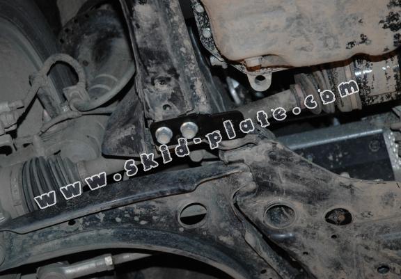 Steel skid plate for Mitsubishi Outlander