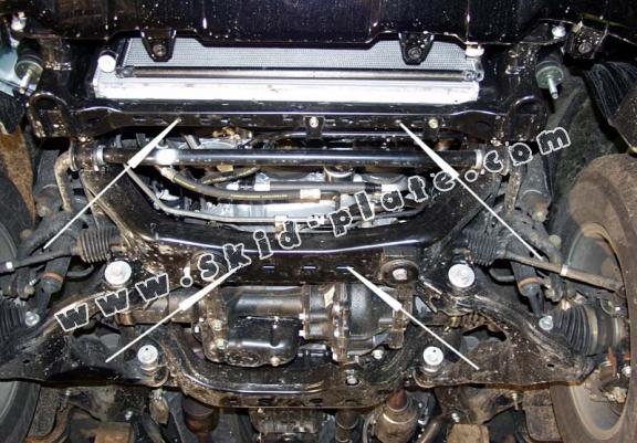 Steel skid plate for Toyota 4Runner