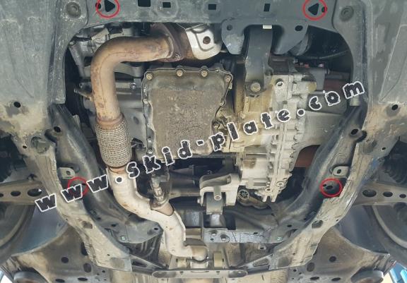 Steel skid plate for Opel Insignia B