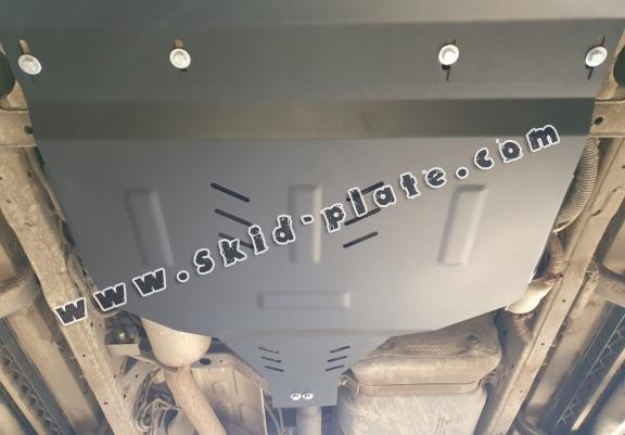 Steel gearbox skid plate for Nissan Navara NP300 - D23