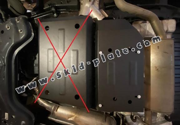 Steel AdBlue tank plate Peugeot Boxer