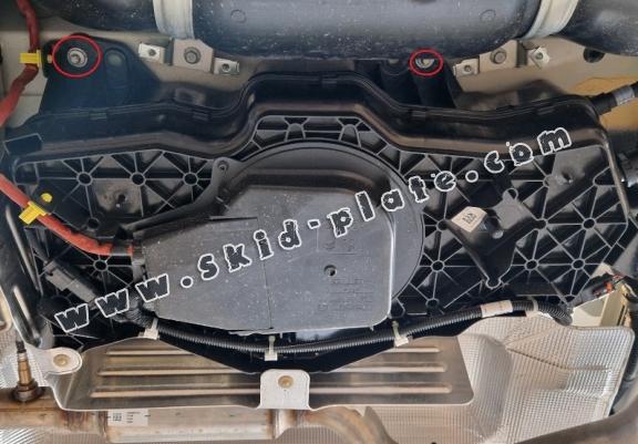 Steel AdBlue tank plate Peugeot Boxer