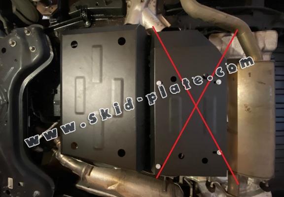 Steel fuel tank skid plate  for Peugeot Boxer