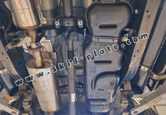 Steel fuel tank skid plate  for Volkswagen Amarok 2 