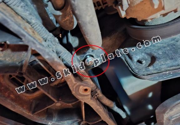 Steel skid plate for Kia Sorento XM