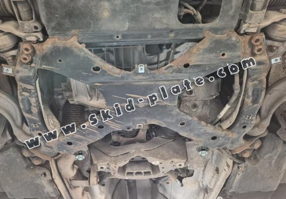 Steel gearbox skid plate for Audi Q5
