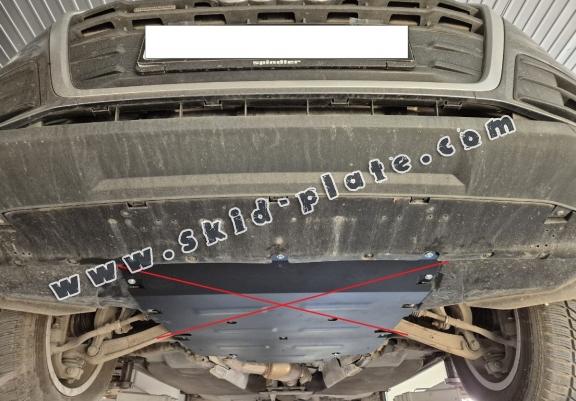 Steel gearbox skid plate for Audi Q5