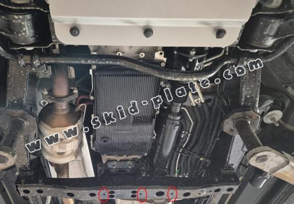 Aluminum gearbox skid plate for Baic Beijing BJ60