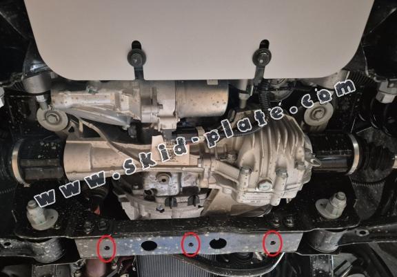 Aluminum skid plate for Baic Beijing BJ60