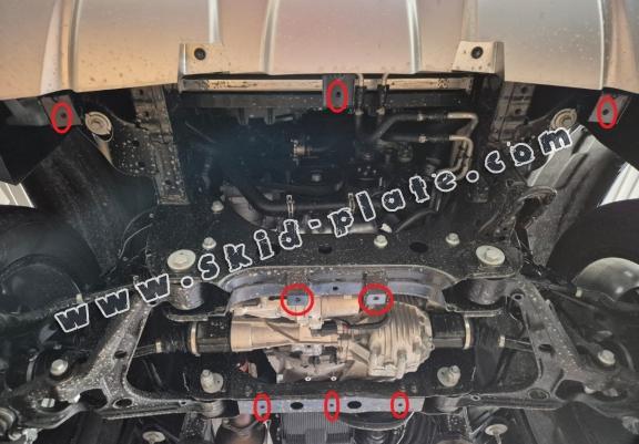 Aluminum skid plate for Baic Beijing BJ60