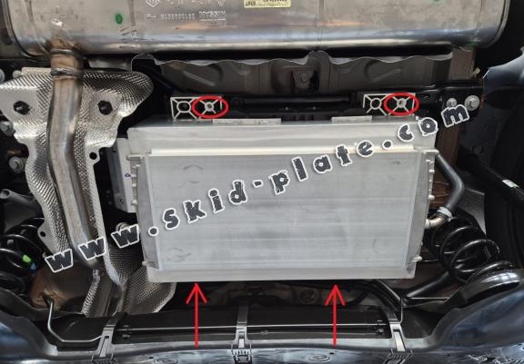 Steel battery guard for Dacia Duster Hybrid